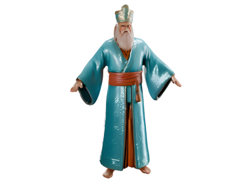 Mystical Wizards Trio 3D Print Model