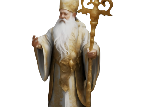 Mystical Wizards Trio 3D Print Model