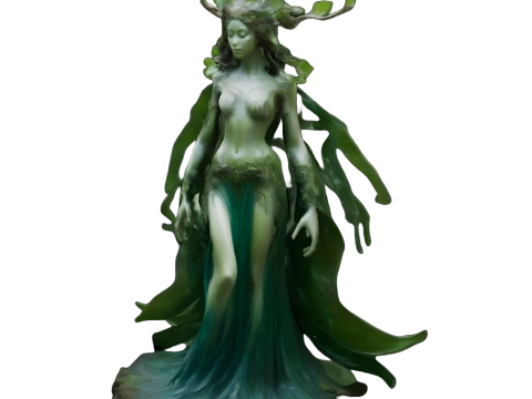 Nature Spirit Sculptures 3D Print Model