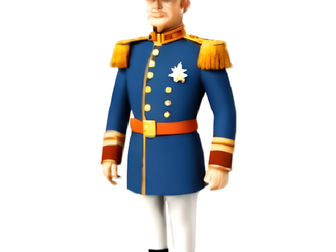 Naval Officer Figurine Collection 3D Print Model