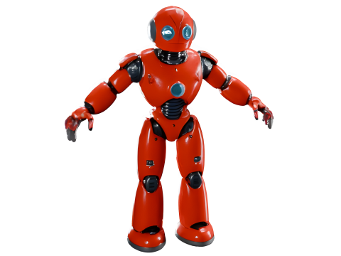 Red Mech Warriors Collection 3D Принт Модель