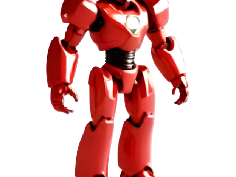 Red Mech Warriors Collection 3D Принт Модель