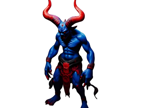 Demon Lords Collection - Fantasy Character Series Model Cetak 3D