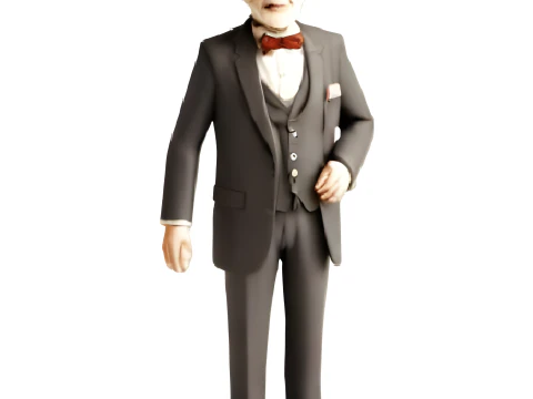 Distinguished Gentlemen Collection 3D Print Model