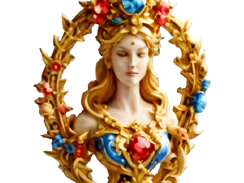 Fantasy Queens Collection - Mystical Figurine Series 3D Baskı Modeli