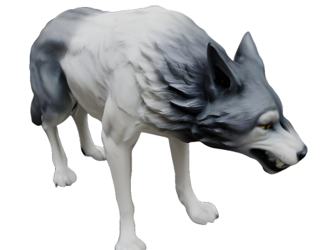 Lunar Wolf Series 3D 프린트 모델