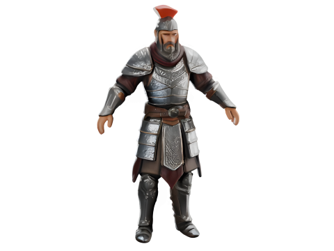 Warrior Guardian Miniatures 3D-printmodel