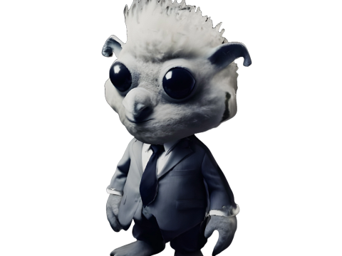Business Buddies - Professional Animal Character Set Modelo de impresión 3D