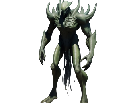 Xenomorphic Warrior Collection Model Cetak 3D