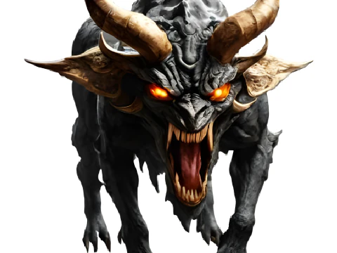 Inferno Beast 3D Print Model