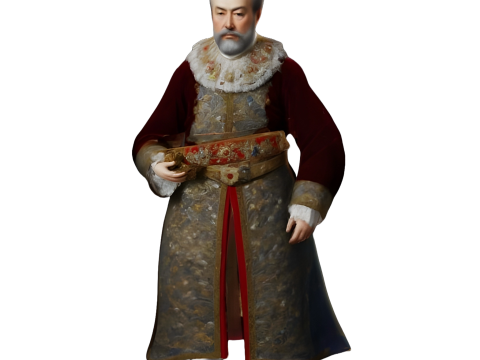 Royal Attire Collection Model Cetak 3D