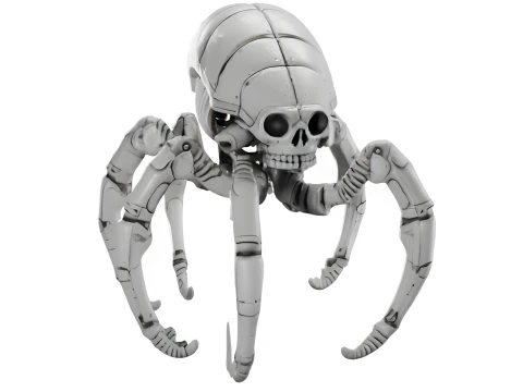 Skull Spider Automaton 3D Print Model