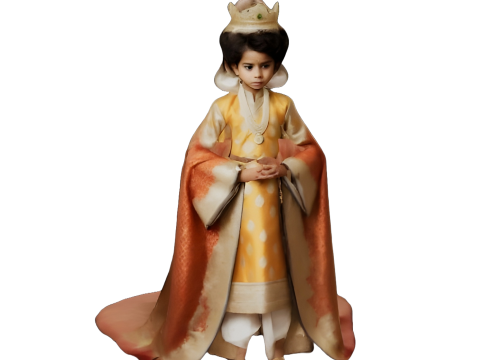 Royal Palace Collection - Young Prince Figurines Model Cetak 3D
