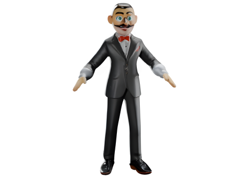 Vintage Character Collection 3D Print Model