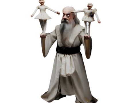 Vintage Character Collection 3D Print Model