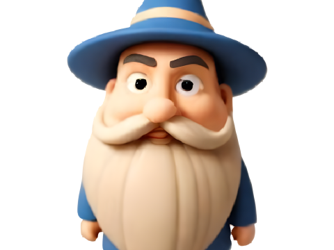 Magical Wizard Collection - Character Series Modèles 3D en vedette