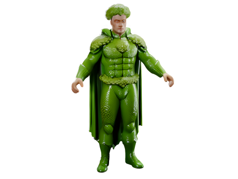 Broccoli Guardian Figurine Set 3D Print Model