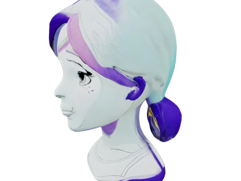 Charming Character Busts Collection 3D Print Model