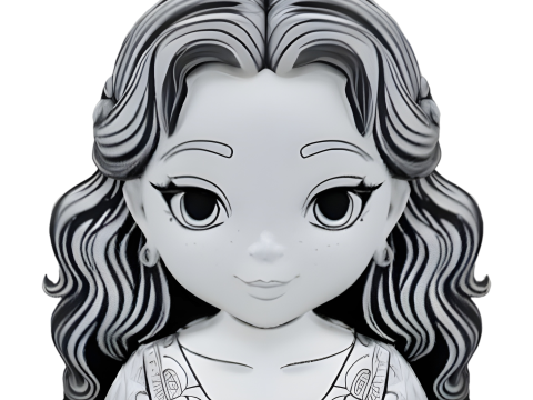 Anime Character Busts Collection - Decorative Series 3D 프린트 모델