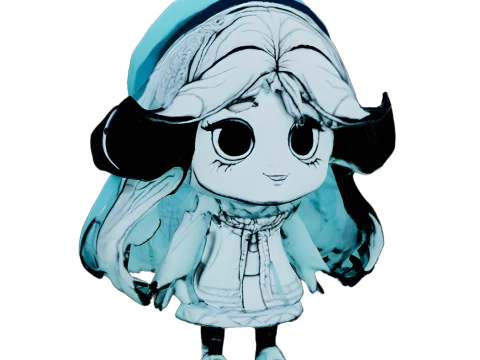 Anime Character Busts Collection - Decorative Series 3D Print Model
