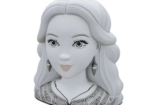 Anime Character Busts Collection - Decorative Series 3D Print Model
