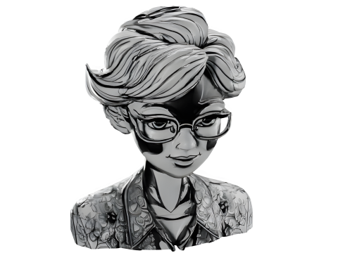 Anime Character Busts Collection - Decorative Series 3D 프린트 모델