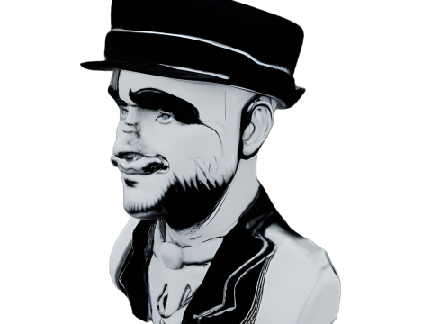 Victorian Gentleman Bust Collection Modelo de Impressão 3D