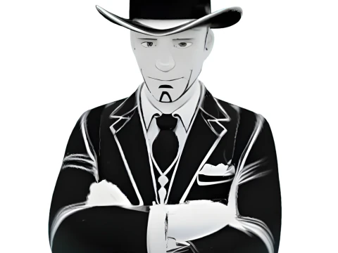 Noir Character Collection - Vintage herenbustes 3D printmodel