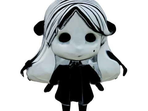 Whimsical Fantasy Character Set 3D Принт Модель