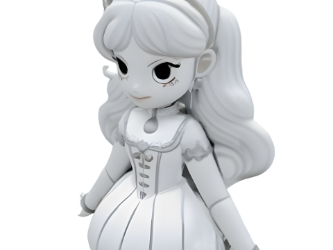 Whimsical Fantasy Character Set 3D Принт Модель