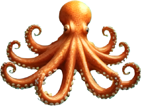 Chromatic Octopus Collection - Marine Art Series 3D 프린트 모델