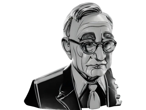 Classic Gentleman Bust Collection 3D Print Model