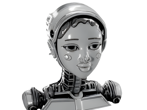 Astrodroid Girl Bust Collection Modelo de impresión 3D