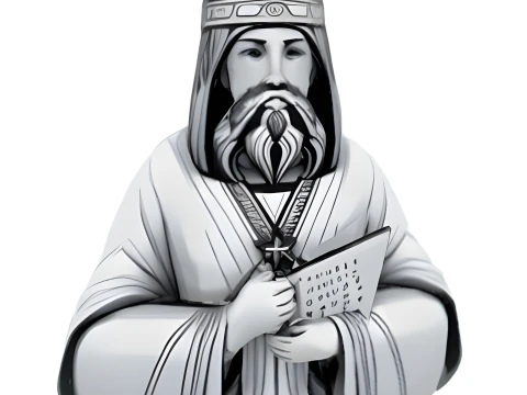 Religious Historical Figures Bust Collection 3D Print Model