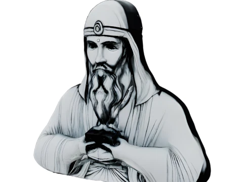 Religious Historical Figures Bust Collection 3D Print Model