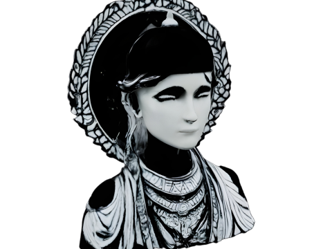Ethereal Maiden Series - Medieval Fantasy Busts Collection 3D 打印模型