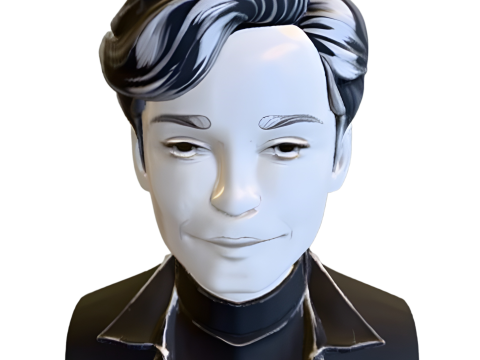 Contemporary Character Bust Collection Model Cetak 3D