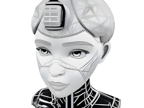 Cyberpunk Era Ladies Collection - Retro-Futuristic Character Busts 3D 프린트 모델