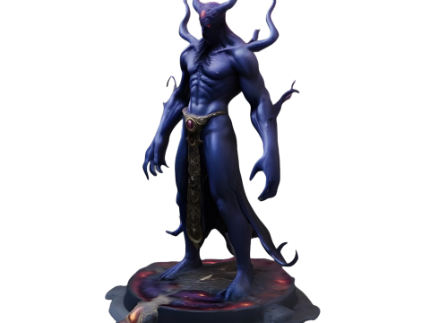 Infernal Champions Trio Model Cetak 3D