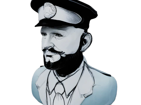 Stylized Hero Bust Collection 3D Print Model