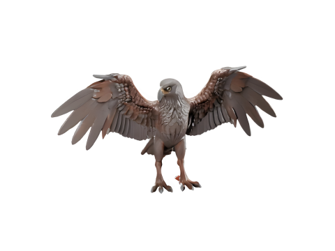 Majestic Eagle Display Model Modelo de impresión 3D