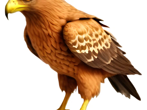 Majestic Eagle Display Model 3D Print Model