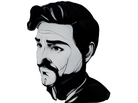 Minimalist Portrait Bust Collection - Artistic Character Studies Model Cetak 3D