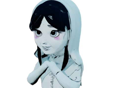 Anime Character Bust Collection Modello di stampa 3D