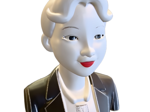 Anime Character Bust Collection Modello di stampa 3D