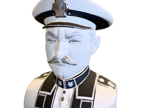 Retro Police Collection - Vintage Law Enforcement Series 3D Print Model