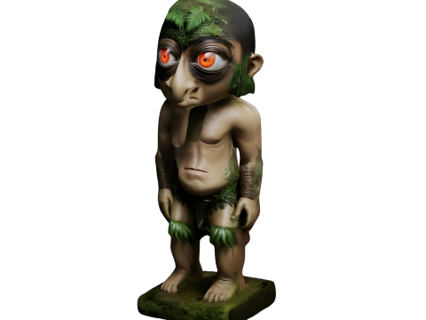 Fantasy Creature Trio - Whimsical Collectibles 3D Print Model