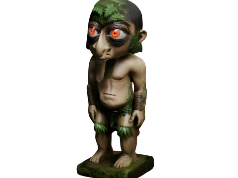 Fantasy Creature Trio - Whimsical Collectibles 3D Print Model