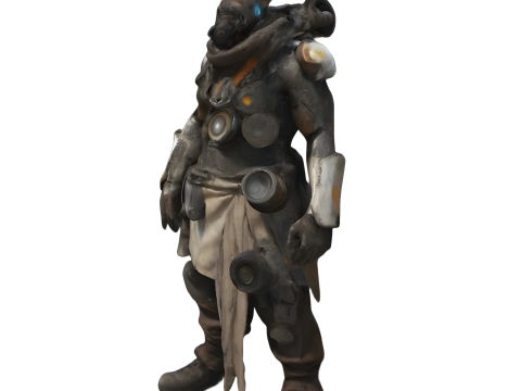 Sci-Fi and Fantasy Character Collection 3D-Druckmodell