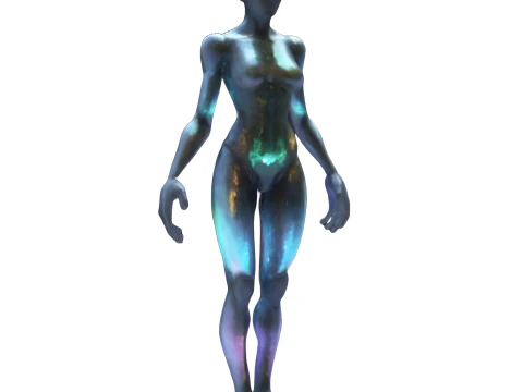 Sci-Fi Character Collection Future Warriors and Androids 3D Print Model